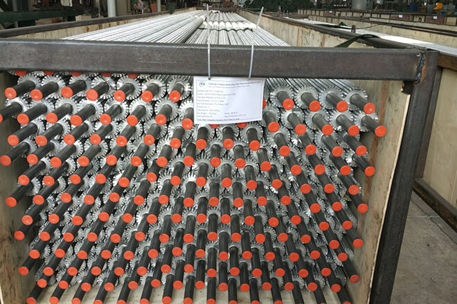 Copper & Aluminum Combined Fin Tube